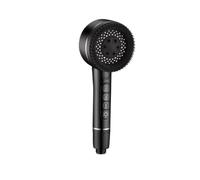 1PC 4-Mode High Pressure Filtered Handheld Shower Head(Black Shower)