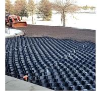 1pc 4" Thick Driveway Stabilizer for Gravel & Soil - Durable HDPE Ground Grid for Slopes & Flat Areas(1m x 10m (3.3X33ft))