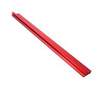 1Pc 40/50/60cm 75 Type Red/Black Anodizing With laser marking scale Aluminum Profile Router Fence Multi T-Track Table Saw(60cm)