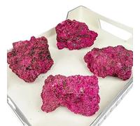1pc 40-60g Rough red Corundum and Green Color with Many Sparkles Gemstone Stone