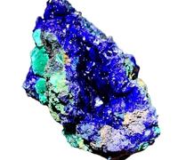 1pc 400-450g Blue Copper ore Azurite Stone Crystal Ornamental Home Decoration