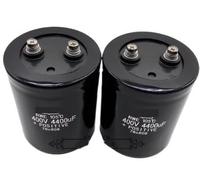 1pc 400V 4400UF Inverter 75X115 Screw Electrolytic Capacitor Capacitance Meters
