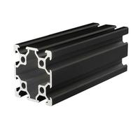 1PC 4040 V-slot 4040V Black Anodic Oxidation Aluminum Profile Extrusion Linear Rail Frame For CNC 3D Printers(550mm)