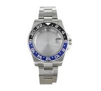 1pc 40mm SUB GMT Ceramic Insert Glide Lock Clasp Watch Case For NH34 NH35 NH36 NH38 Movement Oyster Bracelet(Style 39)