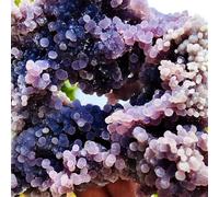 1pc 410-500g Grape Agate Clusters Home and Office Decorations