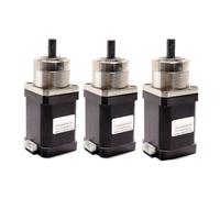 1pc 42 planetary reduction stepper motor set nema17 miniature high speed regulating gear motor spot(Motor 40cm high,Ratio 19-1)