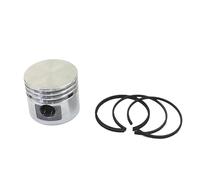 1pc 42mm 47mm 48mm 51mm Air Compressor Piston With 3pcs Piston Rings Set Oil Ring Compatible With Air Pump Accessories Metal Pneumatic Parts(42 piston 42 rings)