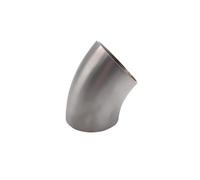 1pc 45 °SUS304 38MM Elbow Seamless Welding Pipe Fittings Polished Plumbing Fittings