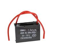 1pc 450V 1.2uF 450VAC 1.2mF CBB61 Motor Start Run Fan Capacitor