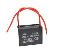 1pc 450V 2uF 2mF CBB61 Motor Start Run Fan Capacitor