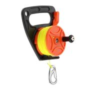1pc 46m Scuba Diving Reel with Handle for Kayaking Open Water Recreational for Cave, Wreck,Drift Diving