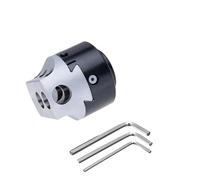 1PC 4inch 100mm F1 Type Boring Head 25mm Lathe Boring Bar Milling Holder for MT2 MT3 R8 Shank Milling Machine Tools + Hex Wrenche