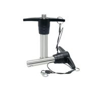 1pc 4mm/5mm Diameter Stainless Steel Sprng Ball-lock Safety Pin, T-handle Quick-release Pin, Locating Pin