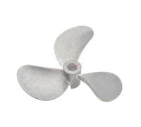1pc 4mm Shaft Positive Reverse 3 Metal Propeller Submerged Prop 28mm 32mm 36mm 40mm 44mm 48mm Compatible With Boat Models Marine Vessel Models Aftermarket Replacement(10 Reverse D40 1pc)