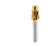 1pc/4pcs/5pcs/6pcs/7pcs M35/6542 Cobalt-Containing Countersink Milling Cutter Flat Bottom Countersink Drill With Guide PillarM3M4M5M6M8M10M12M14M16(Cobalt Containing,M12)