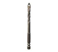 1PC/4PCS Cross Sharp Teeth Tungsten Steel Alloy Drill Bit Staggered Serrated Four-edged Bully All Ceramic Glass Marble Drilling(1Pcs 8mm)