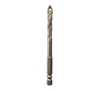1PC/4PCS Cross Sharp Teeth Tungsten Steel Alloy Drill Bit Staggered Serrated Four-edged Bully All Ceramic Glass Marble Drilling(1Pcs 6mm)