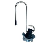 1pc / 4pcs Hook for Airline Rails Track Fittings Single Studs Fitting L Track Tie Down Anchors with Hook Easy Installation Outdoor Equipment Securing