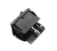 1pc 4Pin black on-off R13-33 Square boat switch warping switch 6A250V 21 * 24mm Controls Switches