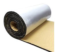 1Pc 5/10mm 50x200cm Sound Deadener Heat Insulation Mat Aluminum Foil Self Adhesive Acoustic Thermal Pad Car Noise Insulation Mat Sound Dampening(500x2000x10mm)