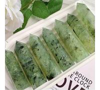 1pc 5-6cm Crystal Quartz Wand Point Stones Aquarium Crafts Making Ornaments Home Decor Gemstone Stone