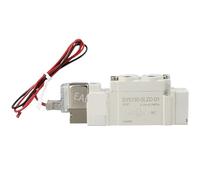 1pc 5 Port 2 Solenoid Valve SY3120 SY5120 SY7120-4LZD/5LZD/6LZD Normal Close Internal Pilot Automation Valve(SY3120-6LZD-M5)