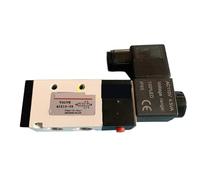 1PC 5 Way 2 Position Electric Solenoid Valve 4C210-08 DC 24V 12V AC 110V 220V 1/4" Bsp Port Size 2/5 Zhicheng(AC220V)