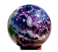 1pc 500-550g Amethyst Sphere Quartz Crystal Ball