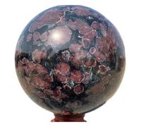 1pc 500-550g Garnet Crystal Ball Home Stone