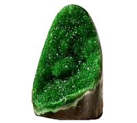 1pc 500-600g Green Crystal Cluster Quartz Office Decoration and Gift Decorations Stone Displays Holiday Gifts