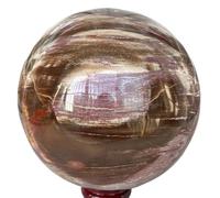 1pc 500-600g Wood Sphere Gemstone Gift Decoration Ornament Gemstone Stone