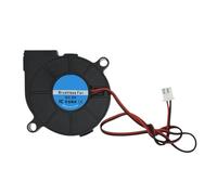 1pc 5015 5/12/24V Cooling Fan Brushless 2Pin For Extruder Cooler Blower 50x50x15mm Part Black Plastic Fans for 3D Printer(5015 5V_BLACK)