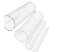 1pc 50cm Long Transparent Acrylic Pipe - Durable Round Tubing for DIY Projects, Gardening, and Aquarium Accessories(260mm)