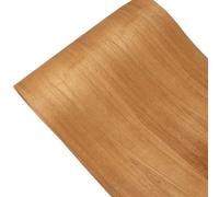1pc 50cm Width Natural Teak Pattern Veneer Skin Home Decoration Renovation DIY Wood Work Cabinet Repair Veneer Sheets Thin Panel