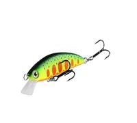 1pc 50mm 5g Crank Artificial Hard Bait Sinking Fishing Lure Trout Mini Minnow Wobbler Fishing Tackle Freshwater(Col.G)