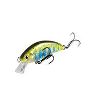 1pc 50mm 5g Crank Artificial Hard Bait Sinking Fishing Lure Trout Mini Minnow Wobbler Fishing Tackle Freshwater(Col.E)