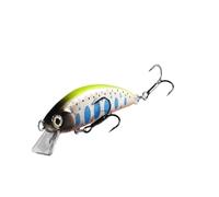 1pc 50mm 5g Crank Artificial Hard Bait Sinking Fishing Lure Trout Mini Minnow Wobbler Fishing Tackle Freshwater(Col.A)
