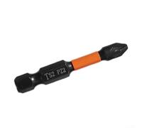 1PC 50mm Magnetic Screwdriver Bit with 1/4 Inch Hex Shank for Electric Screwdrivers Alloy Steel Batch Head Compatible with PH1 PH2 PH3 PHZ1 PZ2 PZ3 (PZ2)