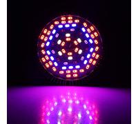 1pc 50W Full Spectrum E27 Grow Light, Plant Grow Light LED Plant Grow Lamps Horticulture Growing Light for Garden 78 LEDs (78LED)