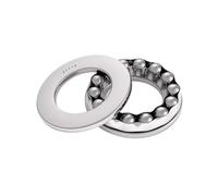 1pc 51405 Thrust Ball Bearing with Flat Seats, Inner Diameter 25mm, Outer Diameter 60mm, Height 24mm