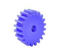 1pc 54T-100T 1.5M Blue Nylon Spur Gear 54 55 56 58 60 62 64 65 66 68 70 72 75 80 90 100 Teeth Plastic Flat Plane Drive Gears(68 Teeth (Bore 10mm))