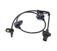 1pc 57455SNA003 ABS Wheel Speed Sensor for Honda Civic Front Left | Front left driver-side sensor with harness, wheel hub mounting, black plastic construction, direct replacement design
