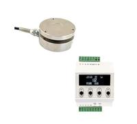 1pc 58mm Flat Load Cell Weight Sensor and IoT Indicator Display Instrument for Education Science Technology Tension(500KG,BASIC Type)