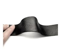 1pc 5m Carbon Fiber Braided Cable Sleeving - High Density Flexible Wire Management Tube for Electronics, Automotive(25 mm)