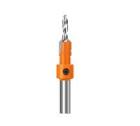 1pc/5pcs 8mm Shank HSS Woodworking Countersink Router Bit Screw Extractor Remon Demolition For Wood Milling Cutter Woodworking Tools(3X8mm)