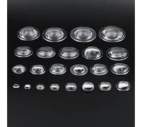 1PC/5Pcs Dia 10mm/ 15mm /18mm/ 20mm/ 23mm /25mm/ 28mm /29mm/ 30mm/ 32 /35/ 36 /38mm Acrylic Plano Convex Condenser Lens For Zoom Flashlight Bike Head Lamp ( Color : 5 pieces , Size : 18mm x 8.4mm )