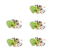 1pc/5pcs DIY Light-Controlled Music Heart-Shaped Color Electronic Kit 18 Cyclic Flashing PCB Soldering Practice Kit DC4.5-5V(5PCS)
