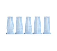 1Pc/5Pcs Epoxy Crystal Valentines Day Rings Holder Mold Silicone Resin Mold for Craft Jewelry Storage Rings Holder
