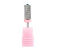 1PC/5PCS Tungsten Carbide Barrel Nail Drill Bits, 6.7mm Head | 14.30mm Milling Cutter with 26mm Handle for Manicure and Rhinestone Decor(M)