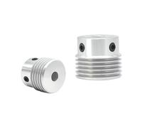 1pc 5PJ Aluminium Alloy Poly-V Pulley, 5 Grooves, Outer Diameter 35.5mm, Multi-Groove Pulley Transmission Parts, Bore 17mm